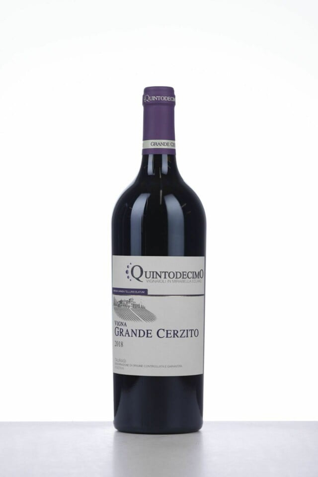 Quintodecimo Taurasi Riserva Vigna Grande Cerzito, 2018