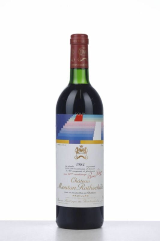 Chateau Mouton Rothschild, 1984