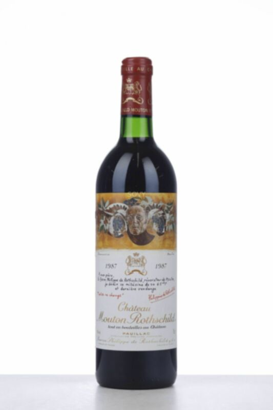 Chateau Mouton Rothschild, 1987