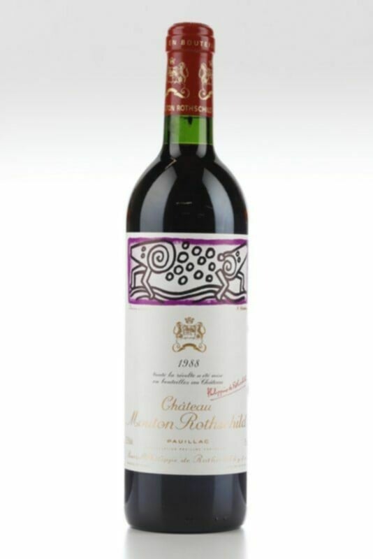 Chateau Mouton Rothschild, 1988