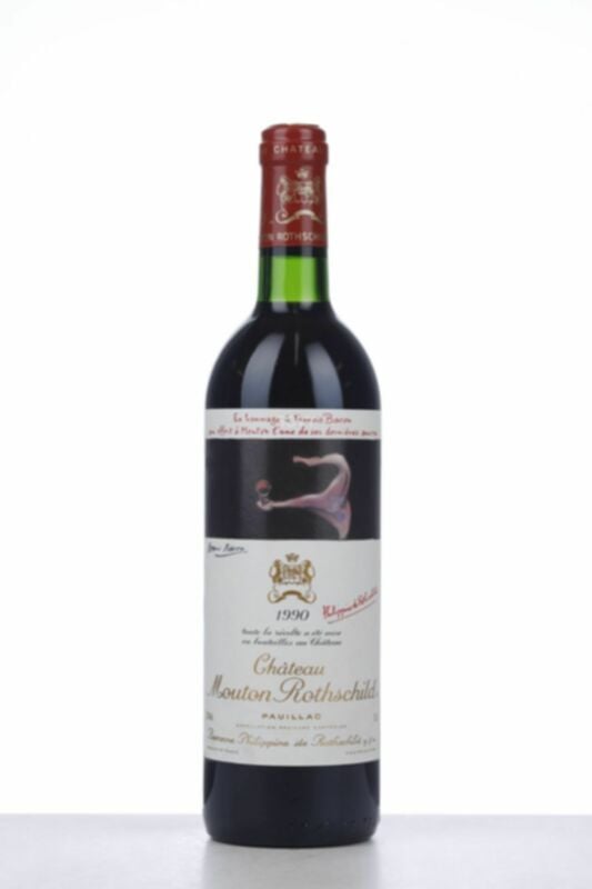 Chateau Mouton Rothschild, 1990