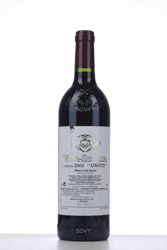 Vega Sicilia Unico, 2003