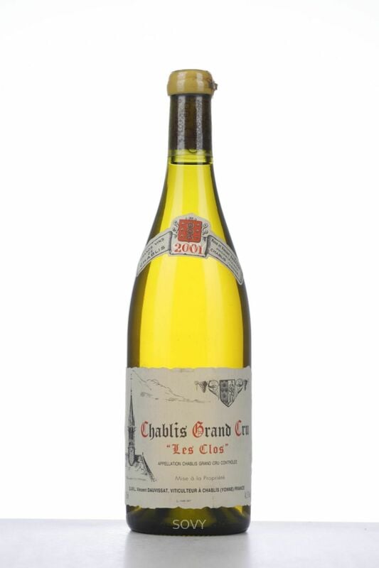 Vincent Dauvissat Chablis Les Clos Grand Cru, 2001