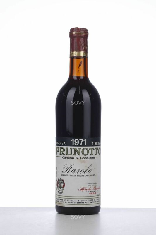 Prunotto Barolo Riserva, 1971