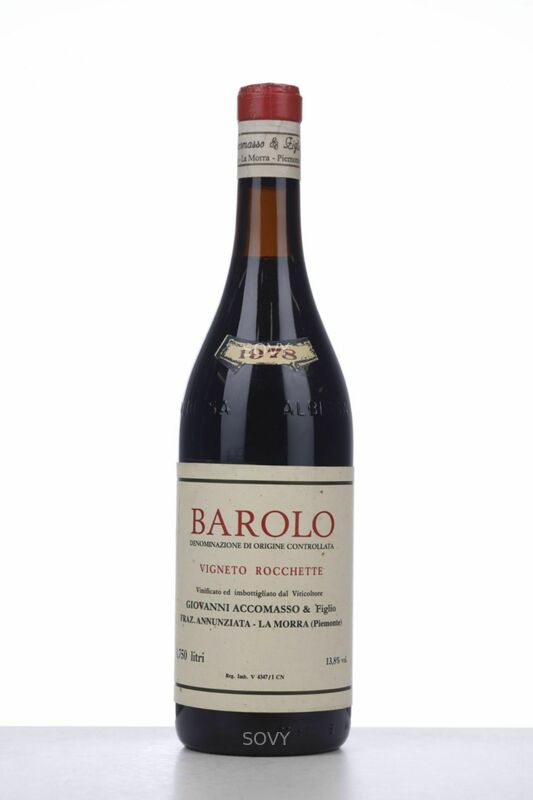 Giovanni Accomasso Barolo Vigna Rocchette, 1978