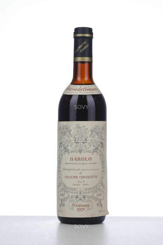 Giuseppe Contratto Barolo Riserva Del Centenario, 1971