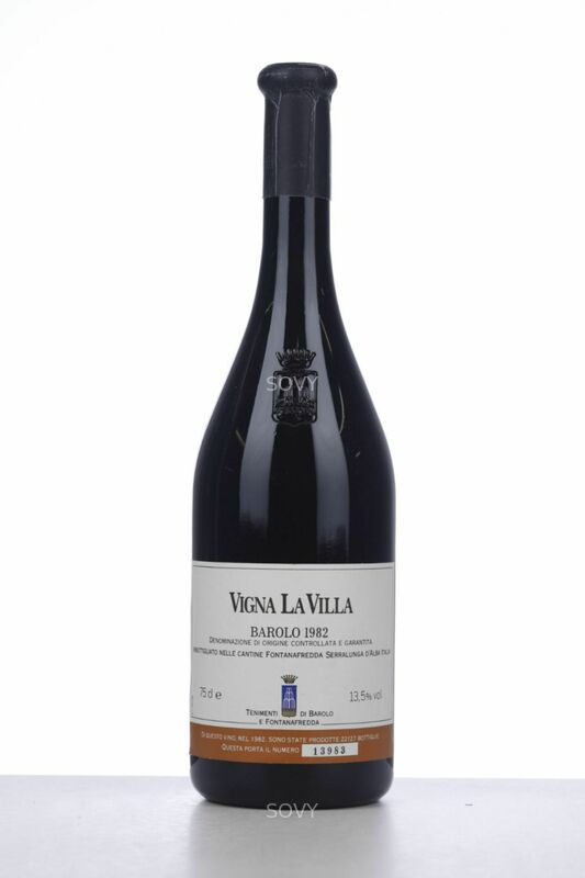 Fontanafredda Barolo La Villa, 1982