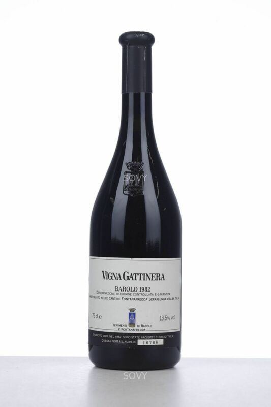 Fontanafredda Barolo Vigna Gattinera, 1982