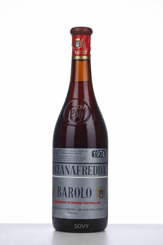 Fontanafredda Barolo, 1974