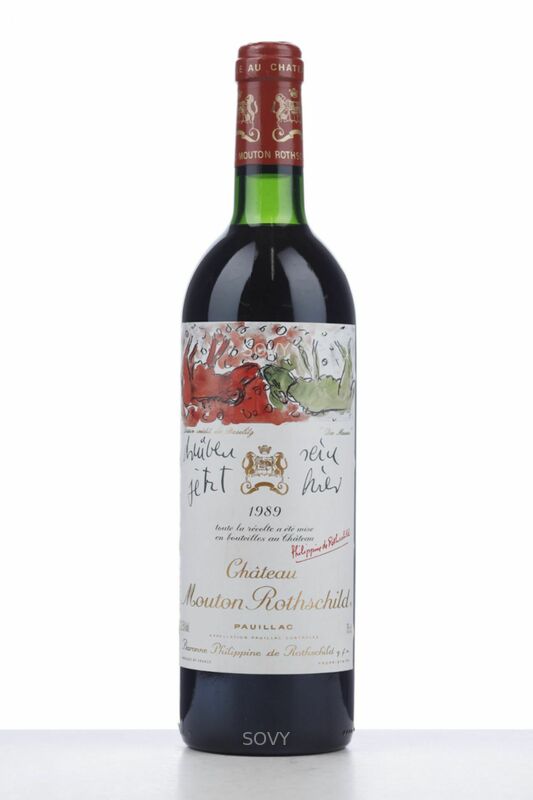 Chateau Mouton Rothschild, 1989