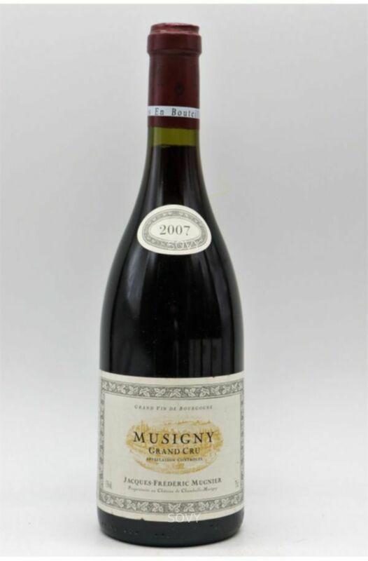 Jacques Frederic Mugnier Chambolle Musigny, 2007