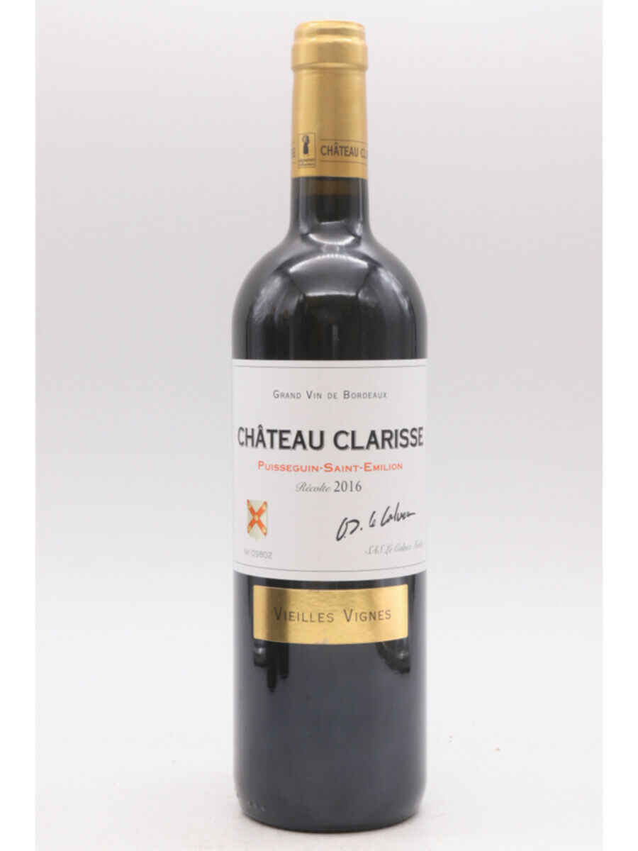 Clarisse Puisseguin Saint Emilion Vieilles Vignes 2016