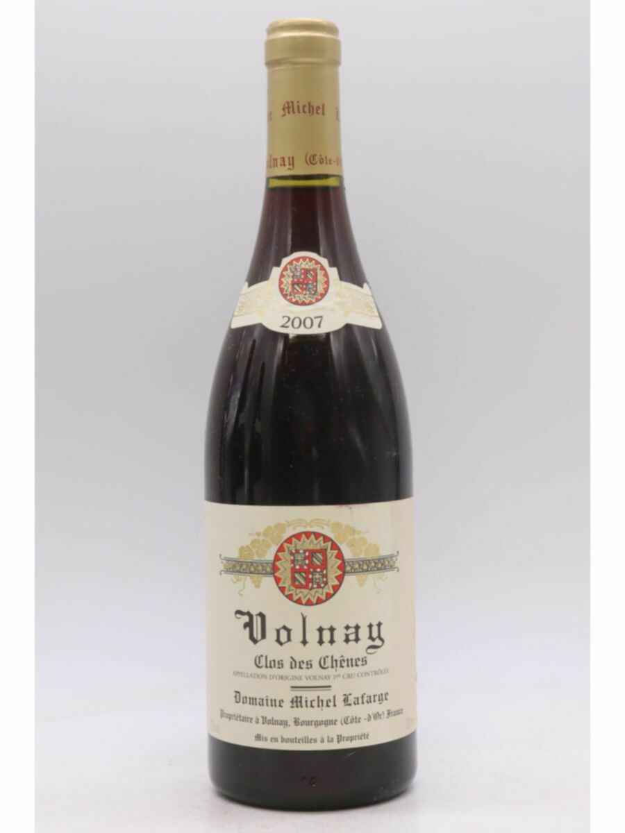 Michel Lafarge Volnay Clos Des Chenes 1er Cru 2007