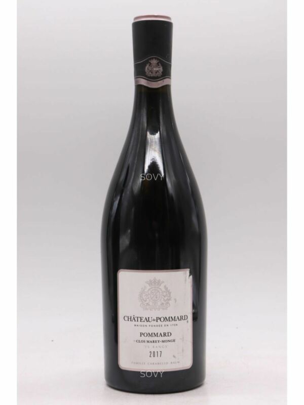 Chateau De Pommard Clos Marey Monge 75 Rangs, 2017