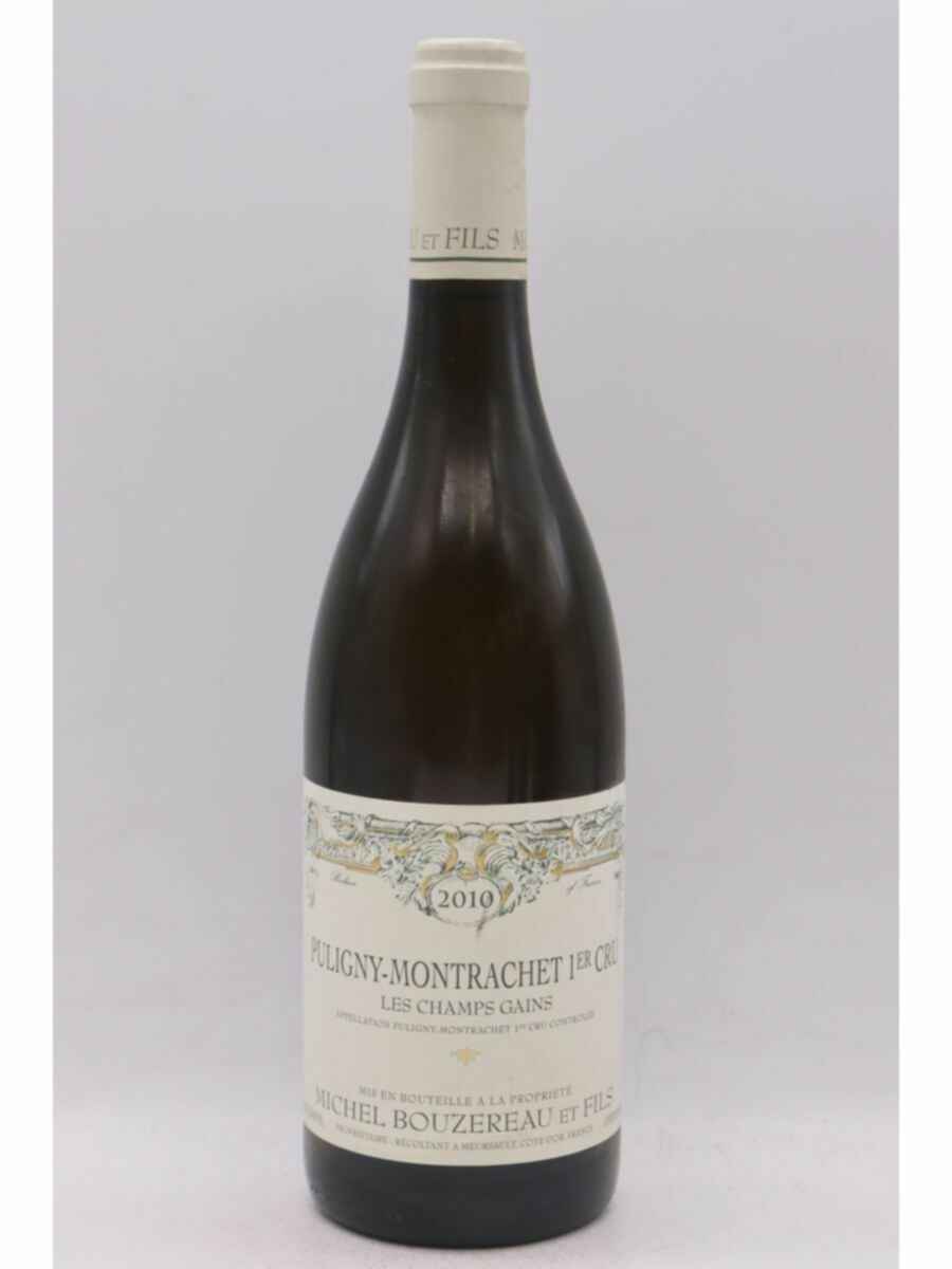 Michel Bouzereau Puligny Montrachet Les Champs Gains 2010