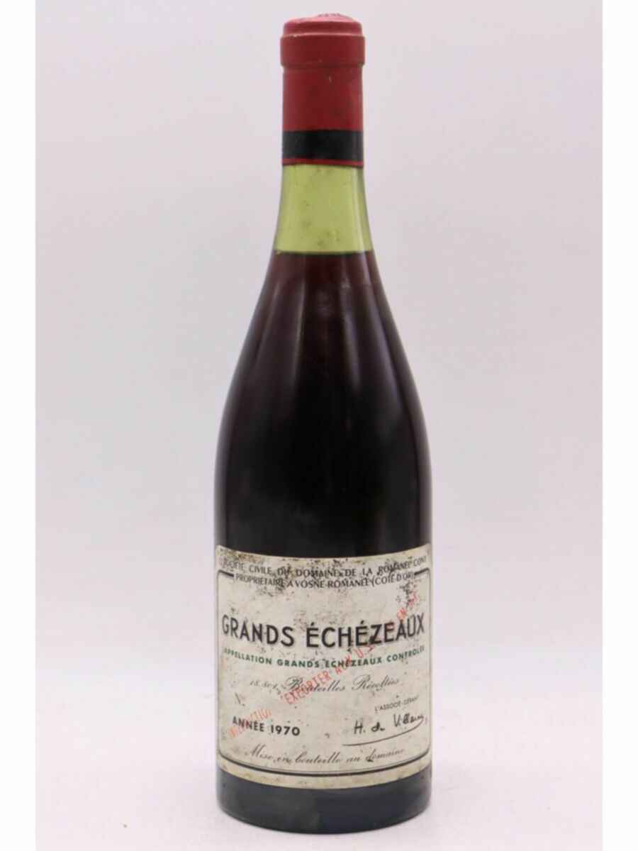 De La Romanee Conti Grands Echezeaux Grand Cru 1970