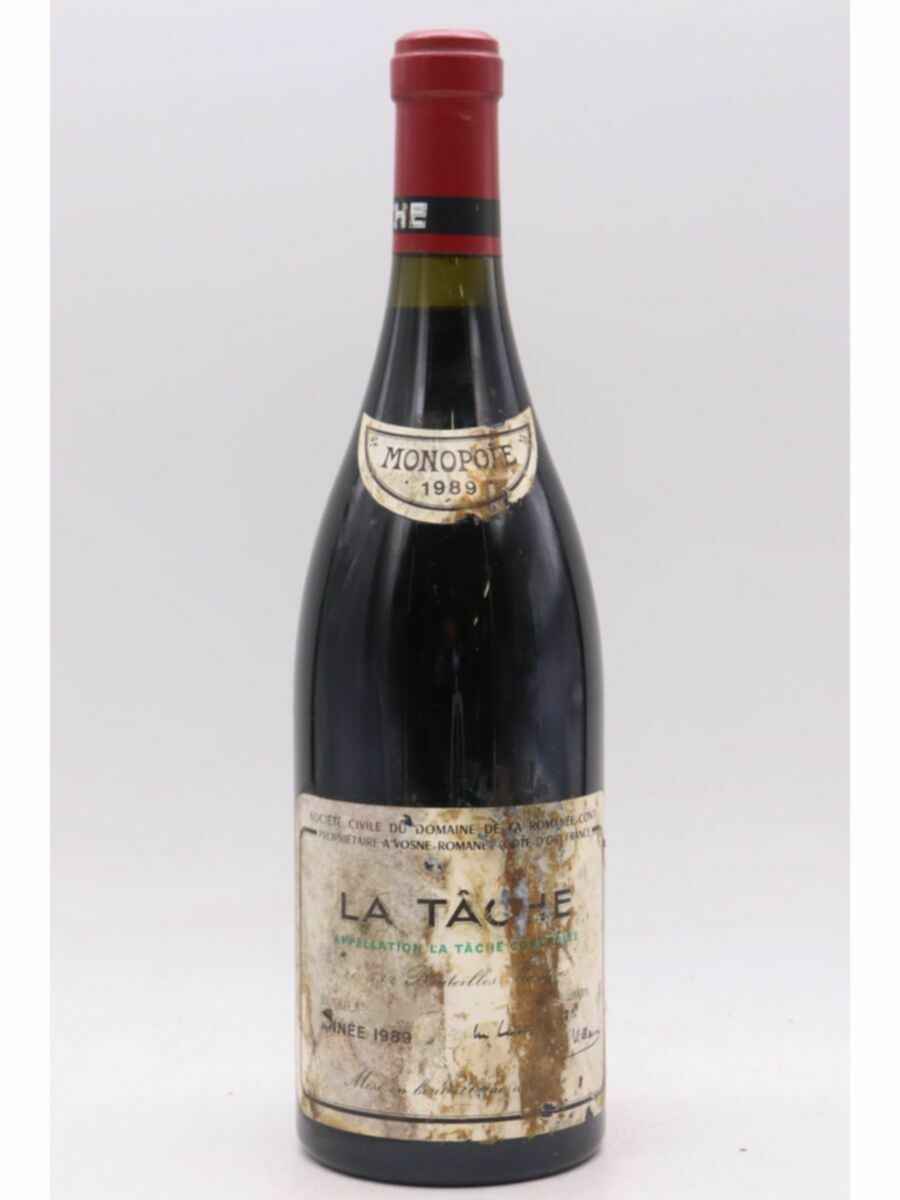 De La Romanee Conti La Tache Grand Cru 1989