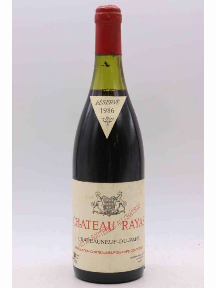 Rayas Chateauneuf Du Pape Reserve 1986