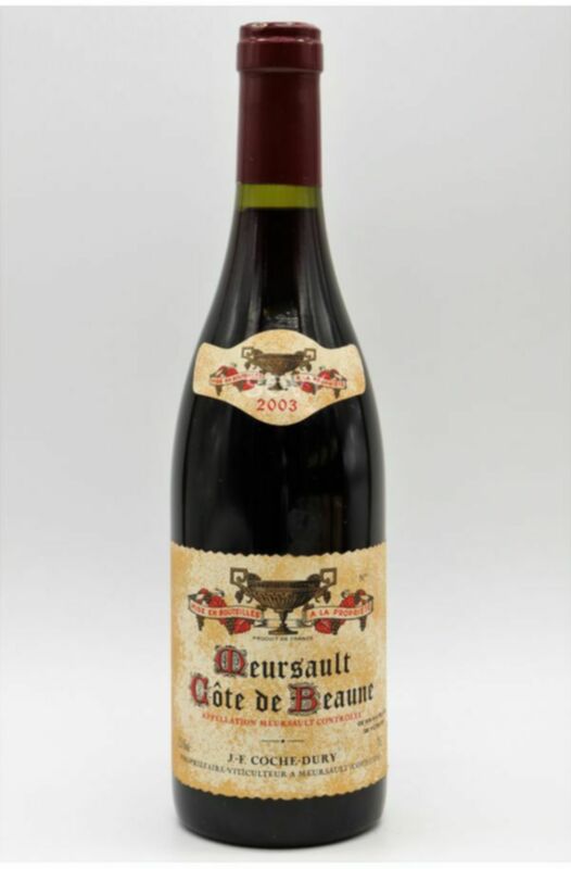 Coche Dury Meursault Rouge, 2003