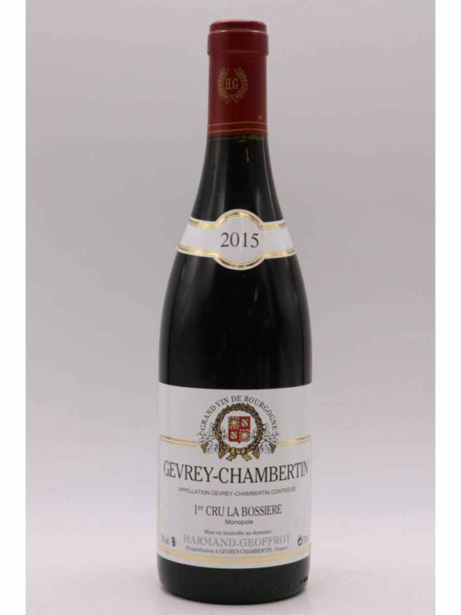 Harmand Geoffroy Gevrey Chambertin 1er Cru La Bossiere 2015