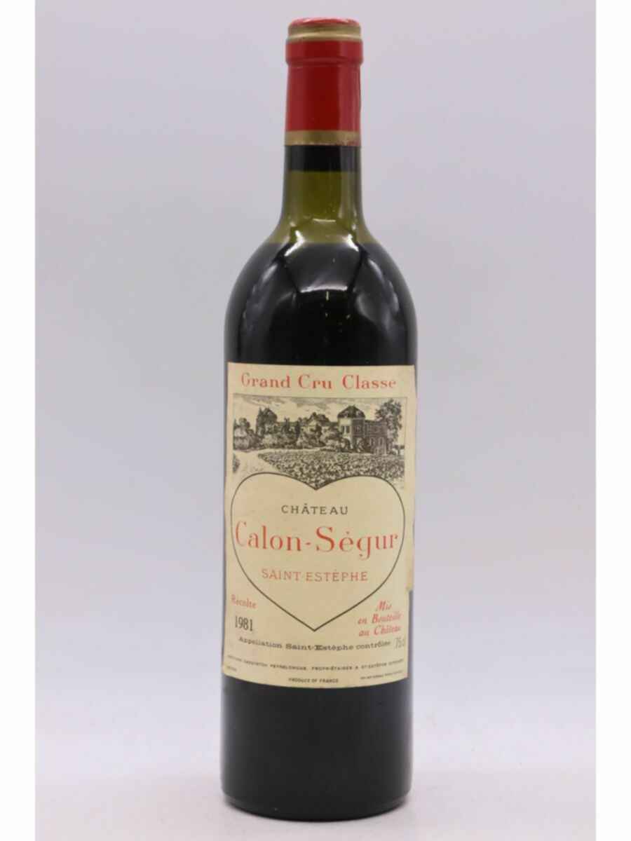 Chateau Calon Segur 1981