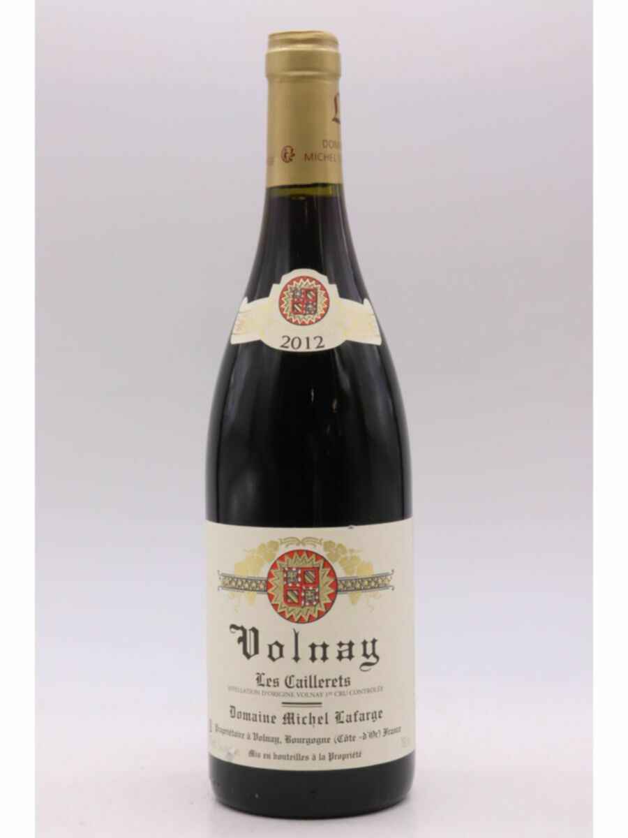 Michel Lafarge Volnay Les Caillerets 1er Cru 2012