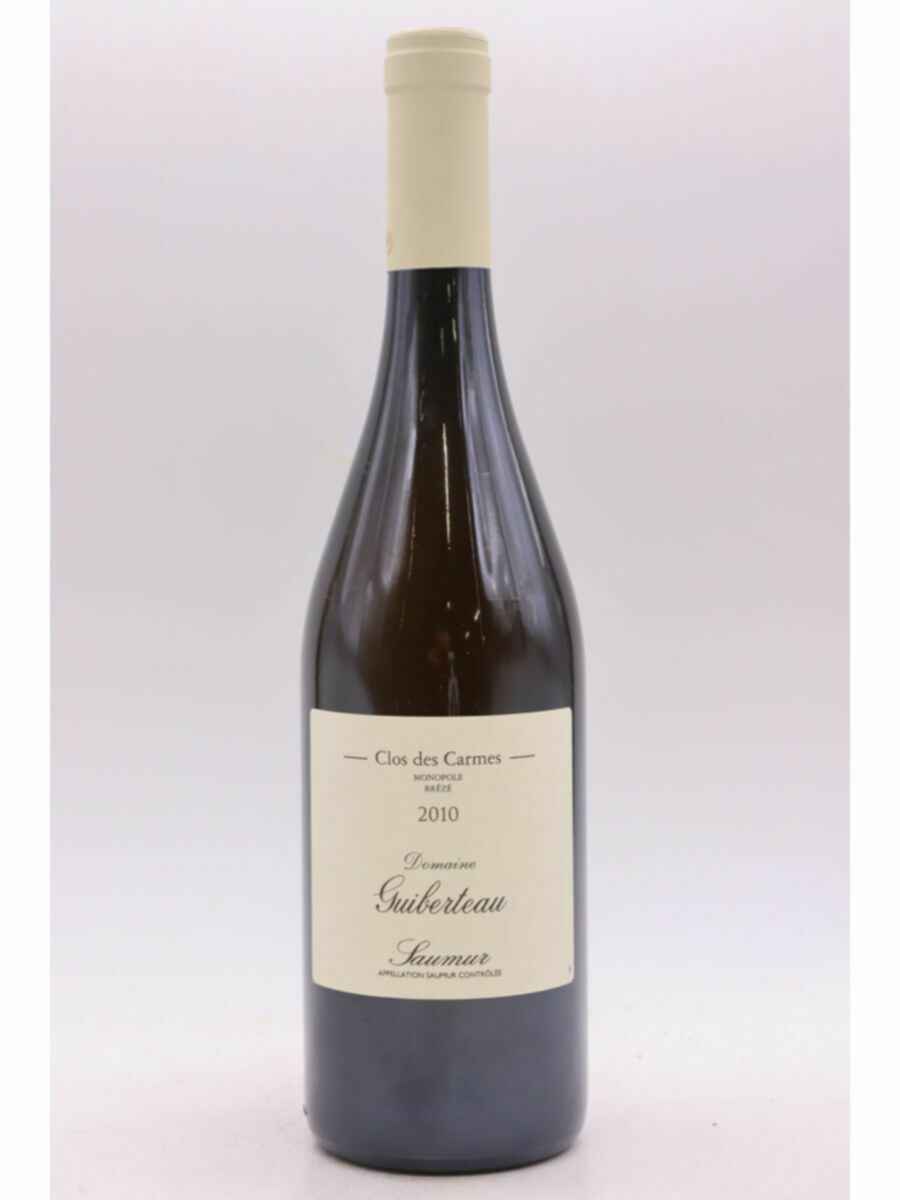 Guiberteau Saumur Clos Des Carmes 2010