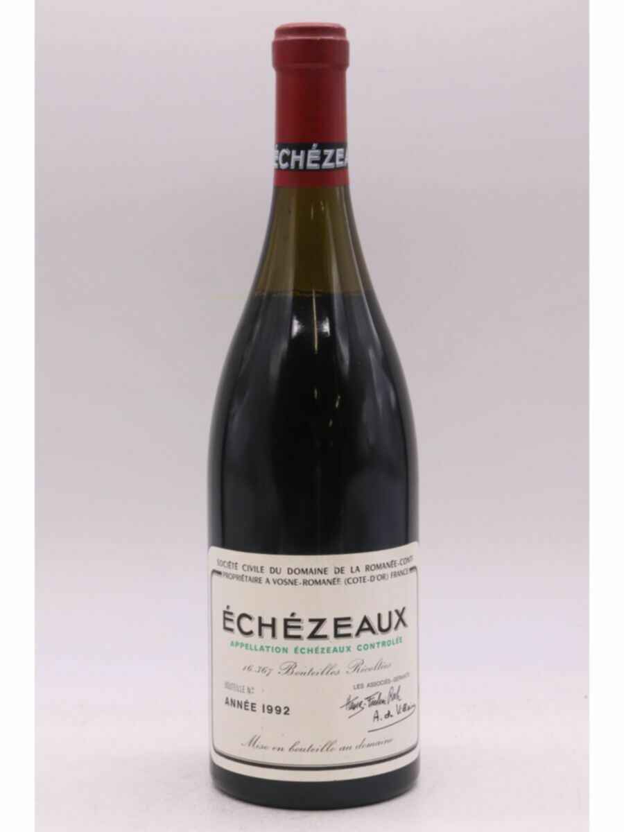 De La Romanee Conti Echezeaux Grand Cru 1992