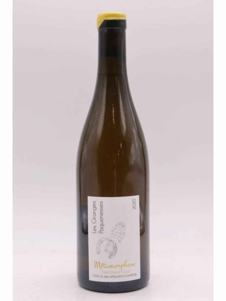 Les Granges Paquenesses Cotes Du Jura Metamorphose Chardonnay Ouille 2020