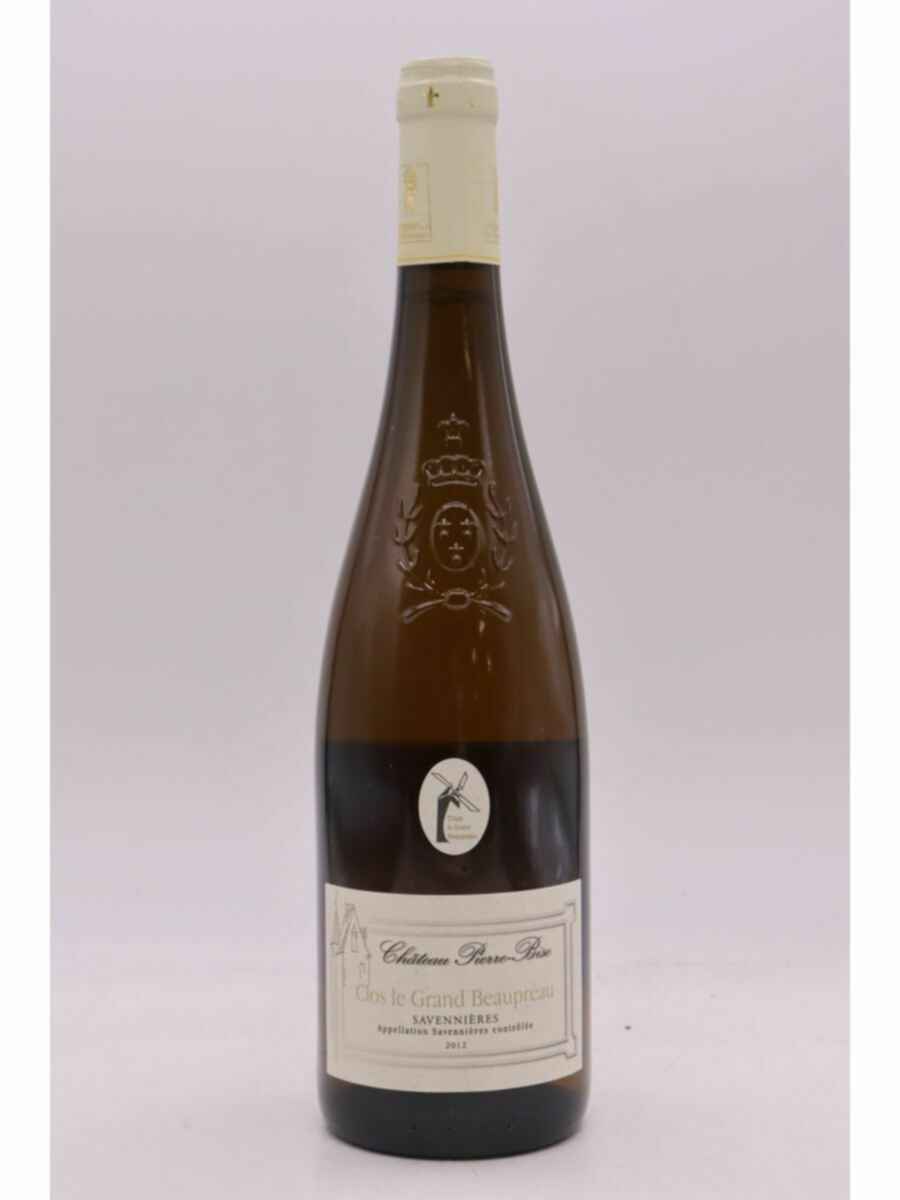 Pierre Bise Savennieres Clos Le Grand Beaupreau 2012