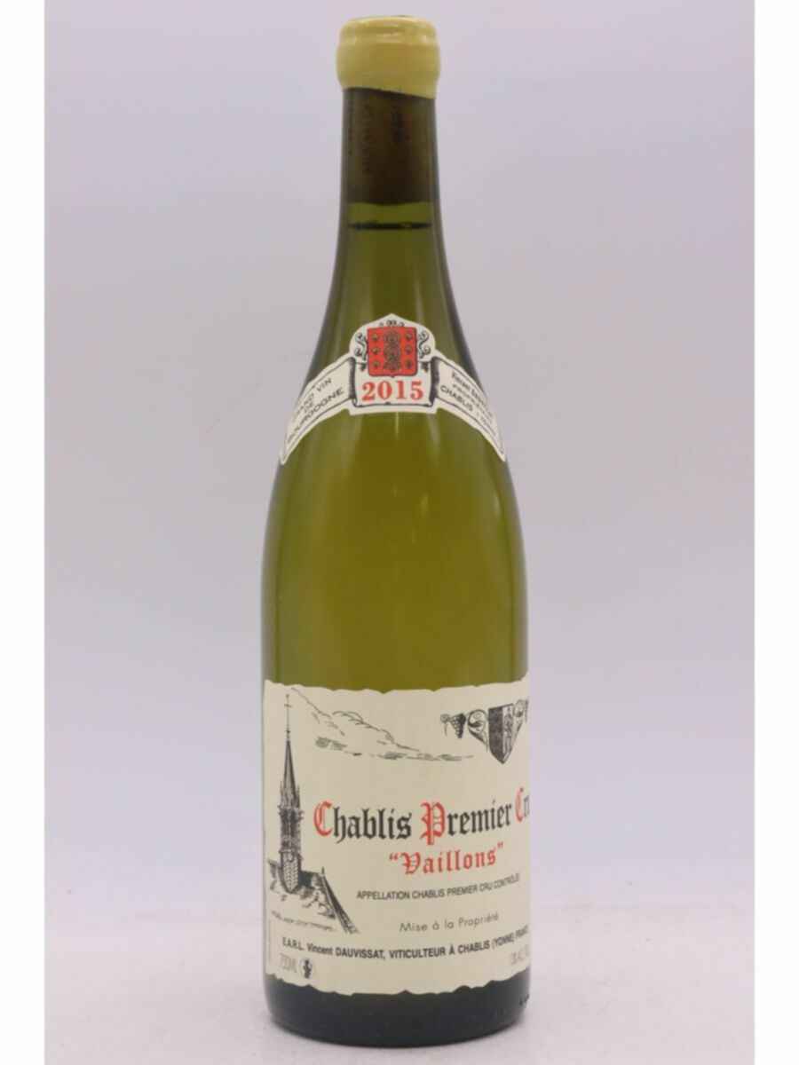 Vincent Dauvissat Chablis Vaillons 1er Cru 2015