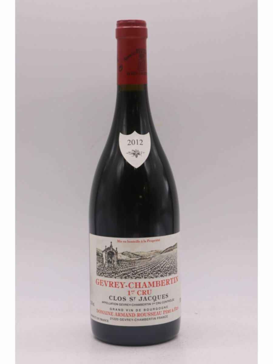 Armand Rousseau Gevrey Chambertin Clos Saint Jacques 1er Cru 2012