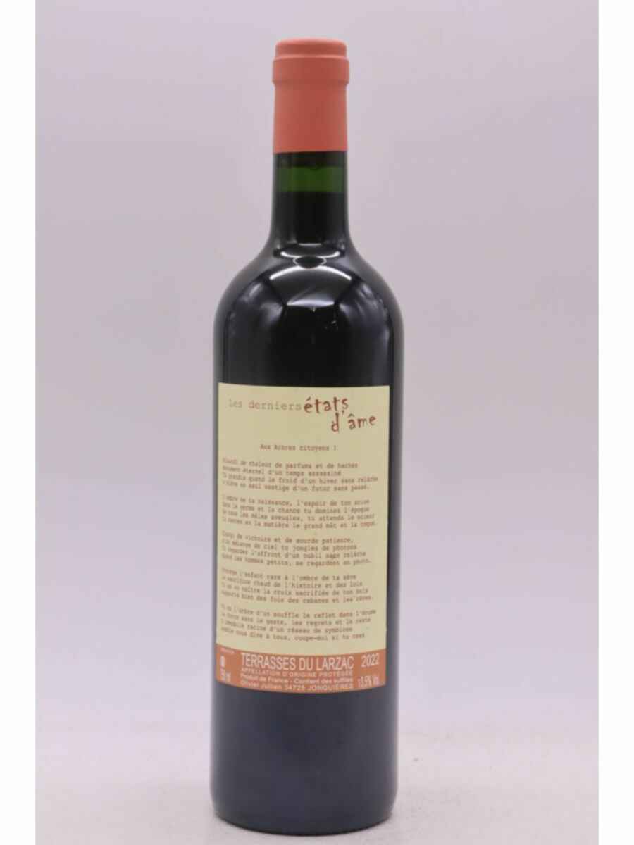 Mas Jullien Terrasses Du Larzac Etats D'ame 2022