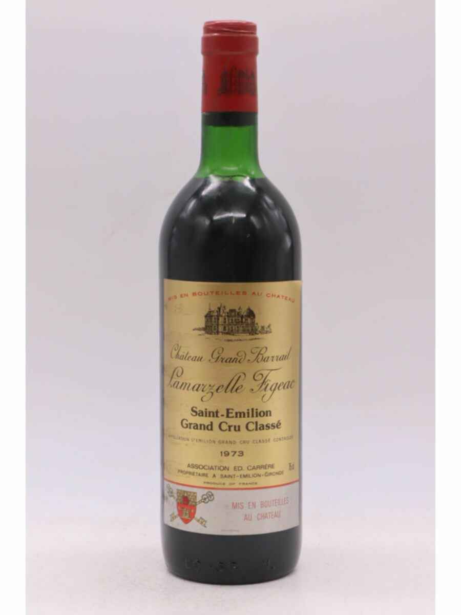 Chateau Grand Barrail Lamarzelle Figeac 1973