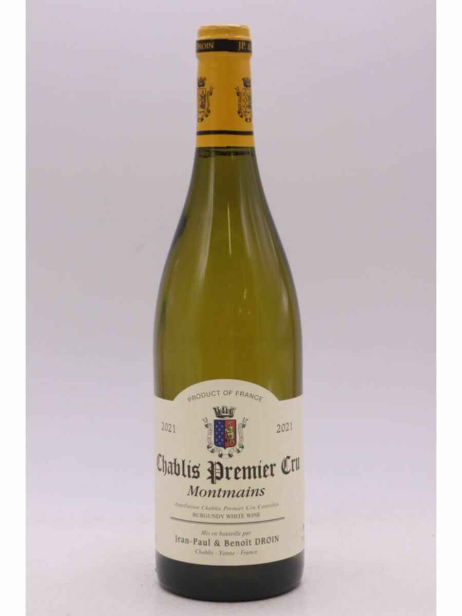 Jean Paul Droin Chablis Montmains 1er Cru 2021