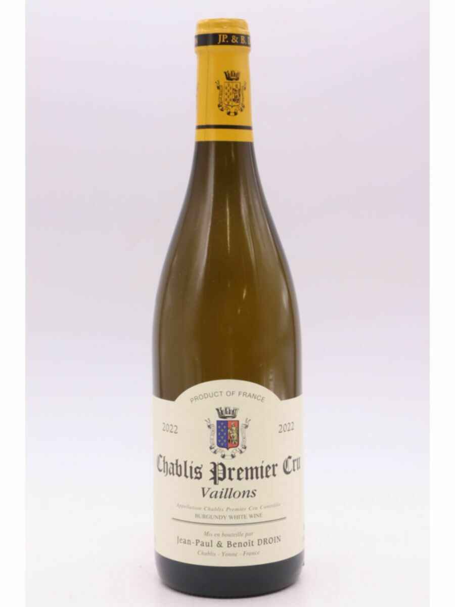 Jean Paul Droin Chablis Vaillons 1er Cru 2022