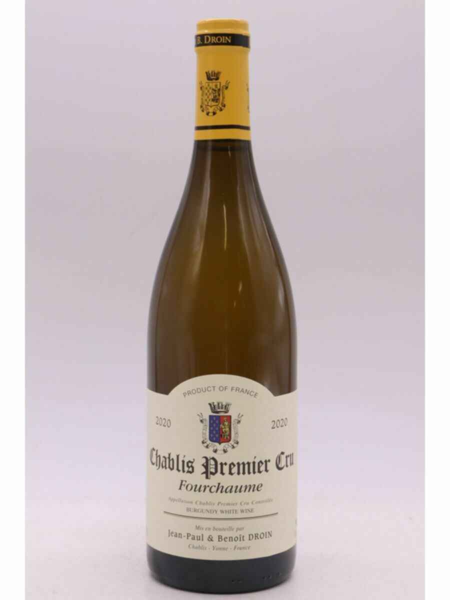 Jean Paul Droin Chablis Fourchaume 1er Cru 2020