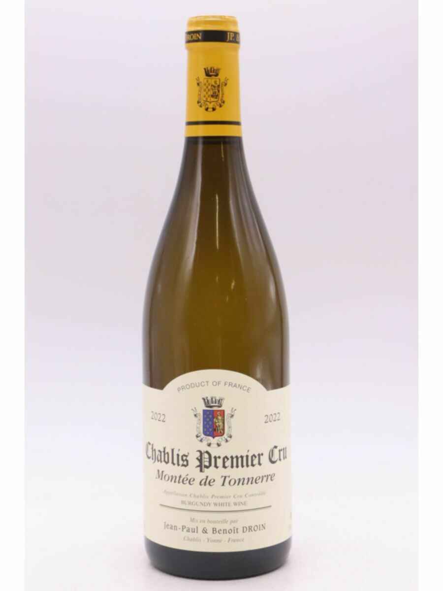 Jean Paul Droin Chablis Montee De Tonnerre 1er Cru 2022