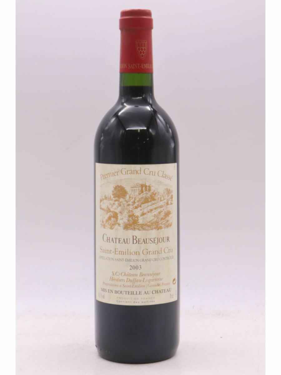 Beausejour Duffau Lagarrosse 2003