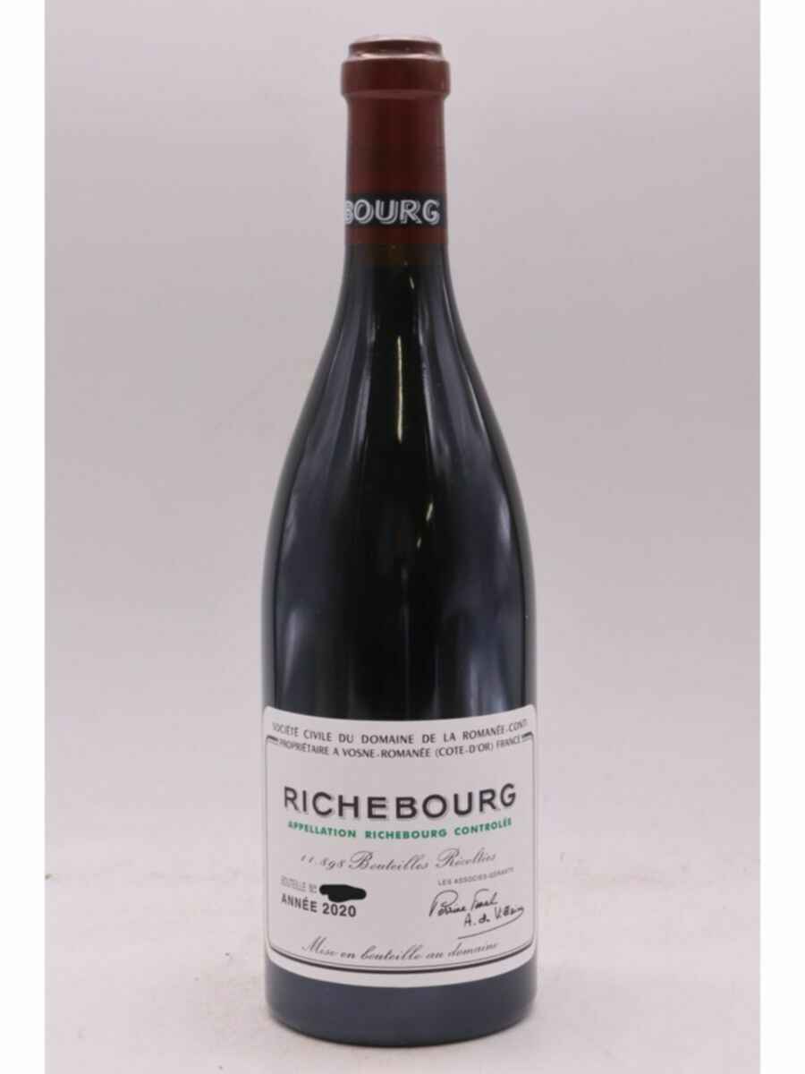 De La Romanee Conti Richebourg Grand Cru 2020