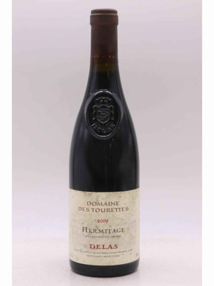 Delas Hermitage Domaine Des Tourettes 2009