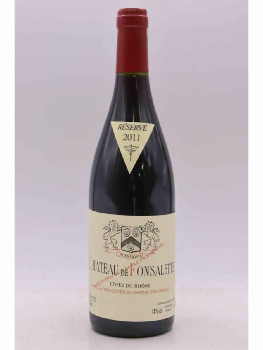 Rayas Chateau De Fonsalette Reserve 2011