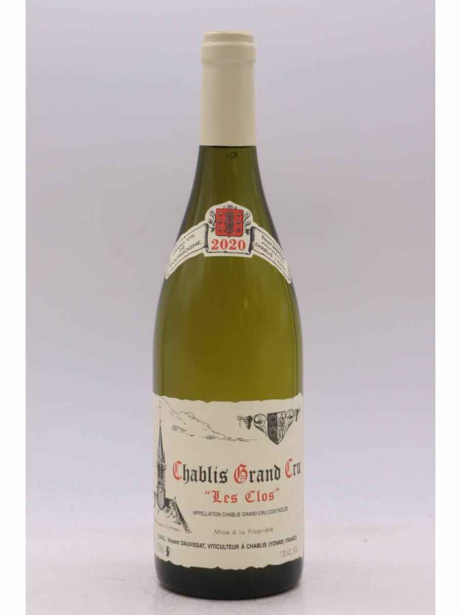 Vincent Dauvissat Chablis Les Clos Grand Cru 2020