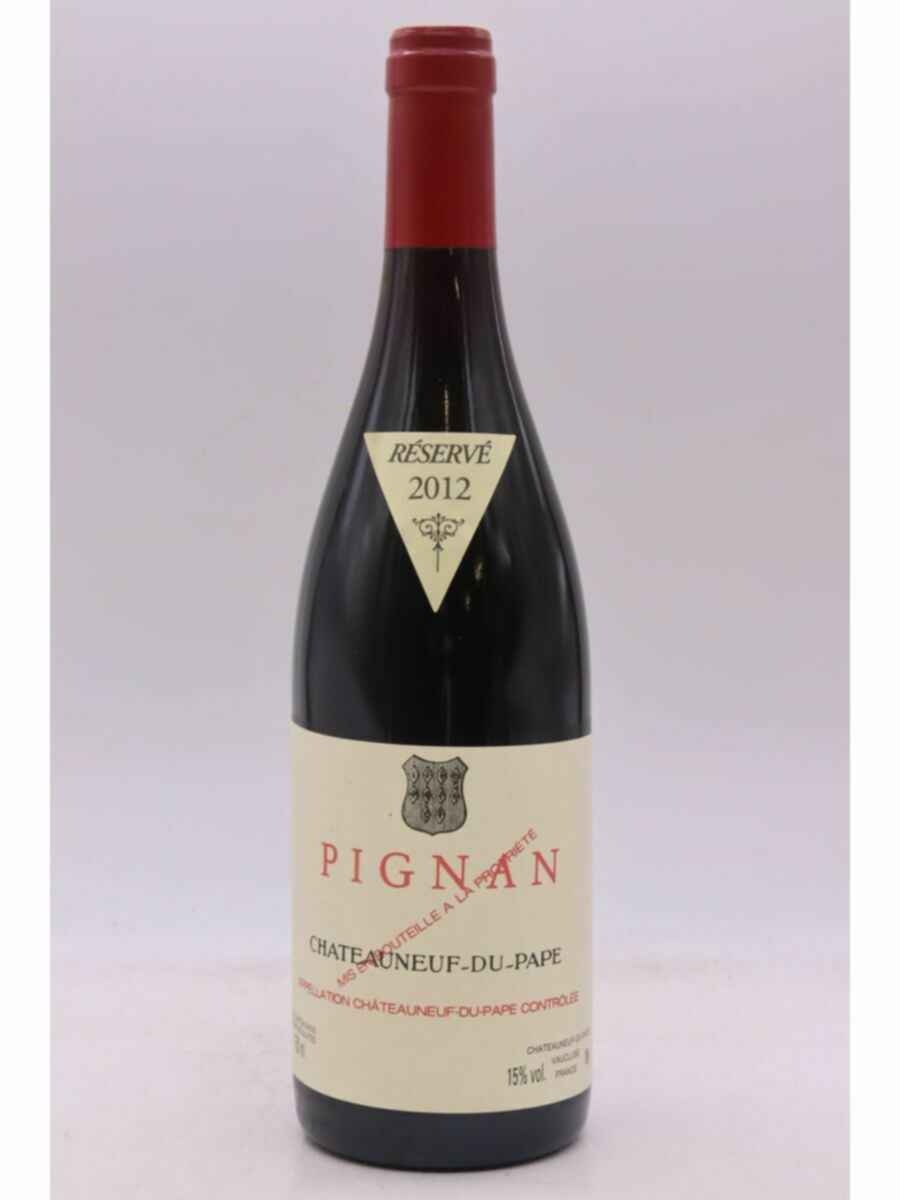 Rayas Pignan Chateauneuf Du Pape 2012