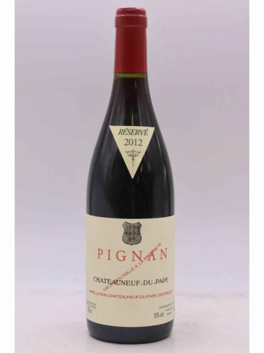 Rayas Pignan Chateauneuf Du Pape 2012