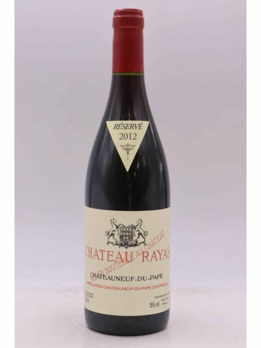 Rayas Chateauneuf Du Pape Reserve 2012