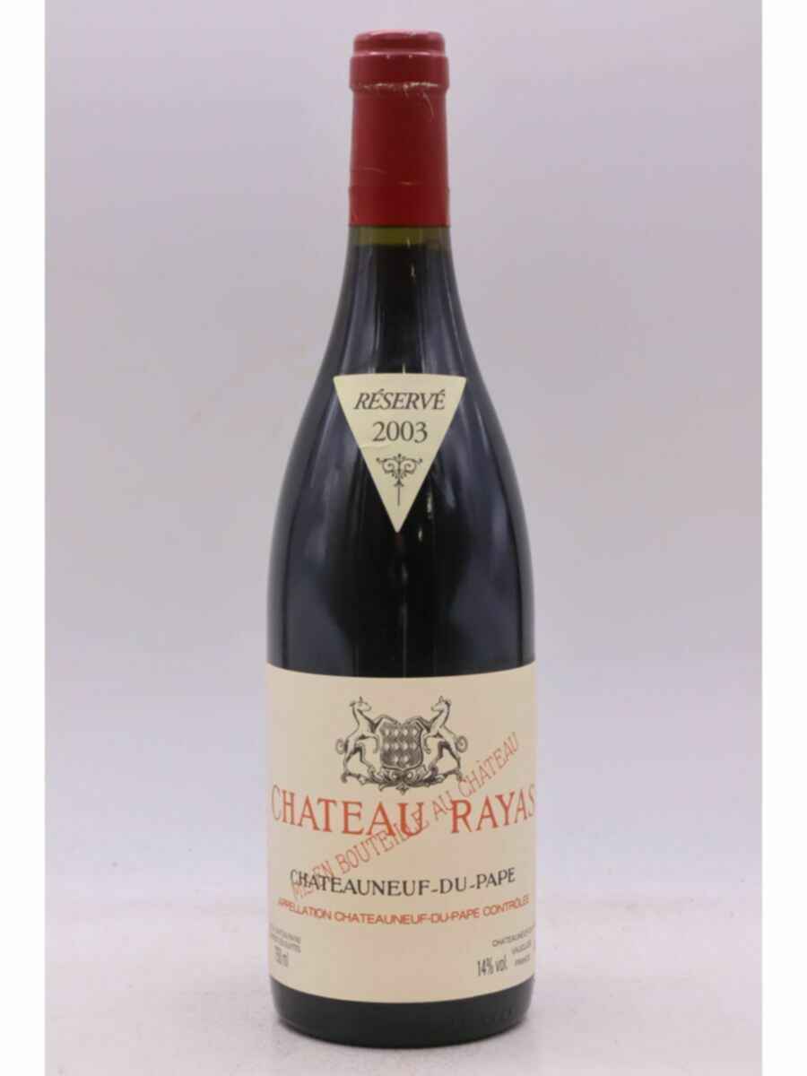 Rayas Chateauneuf Du Pape Reserve 2003