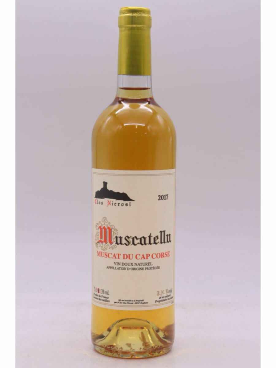 Clos Nicrosi Muscat Du Cap Corse Muscatella 2017