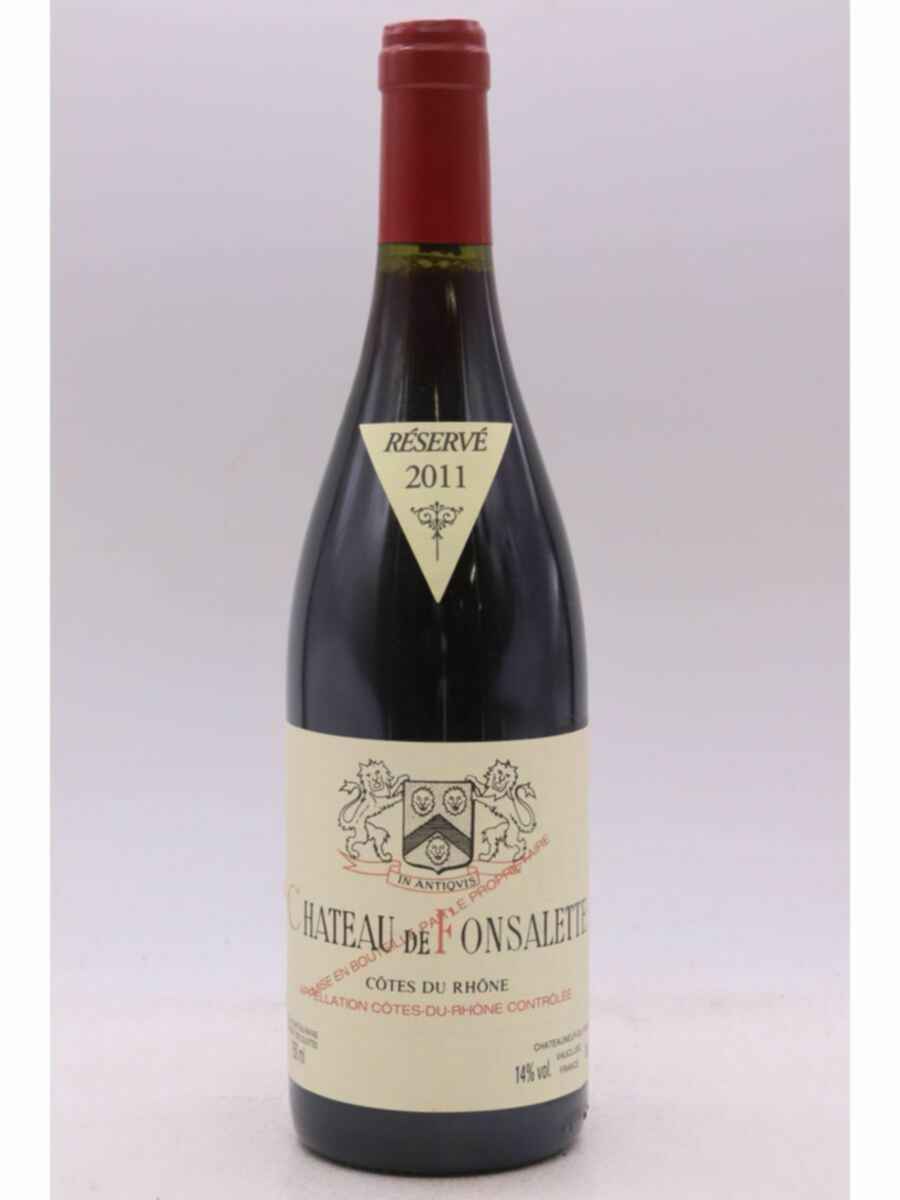 Rayas Chateau De Fonsalette Reserve 2011