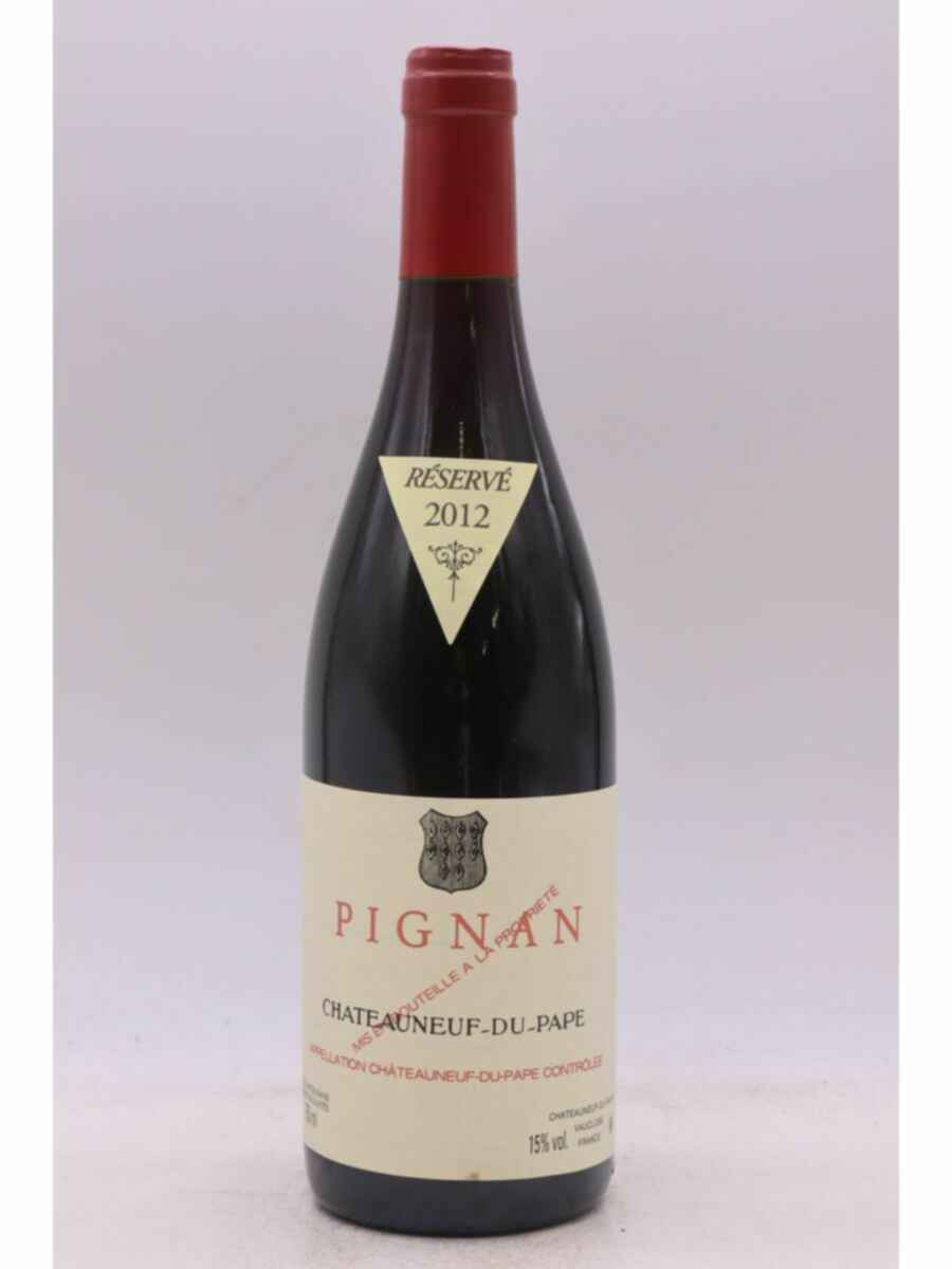 Rayas Pignan Chateauneuf Du Pape 2012